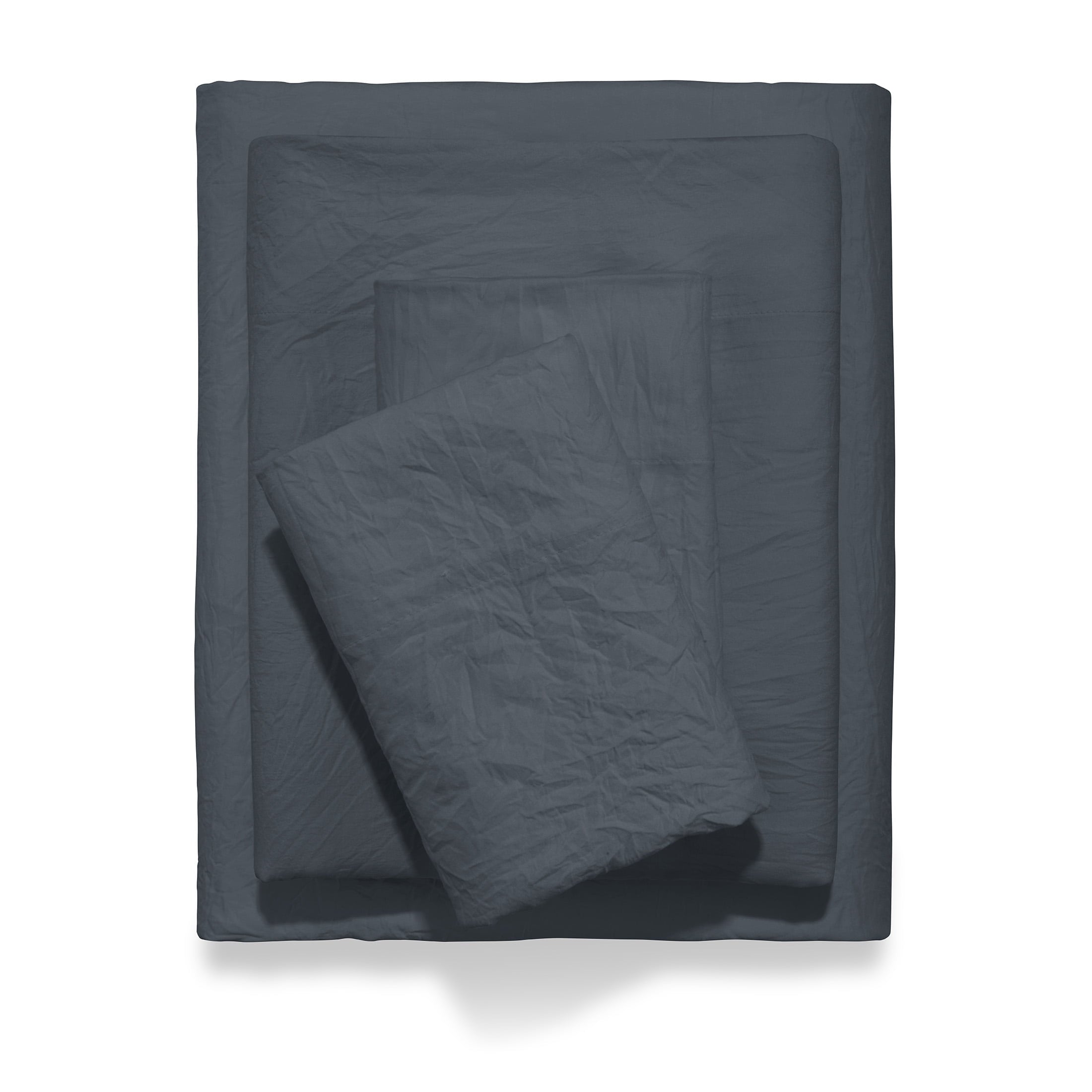 MS-WASHED-MF-SHEET-SET-GREY-STONE-FULL_3737f16c-f860-467e-92ee-c239f823118e.5da55d272568a65b617b9416f29ac25d Microfiber Bed Sheet Set, Grey Stone, Full, 4 Pieces